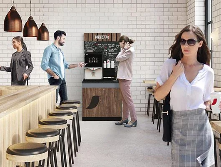 VOTRE EXPÉRIENCE COFFEE SHOP* NESCAFÉ® CLÉ EN MAIN