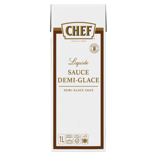 chef sauce demi glace