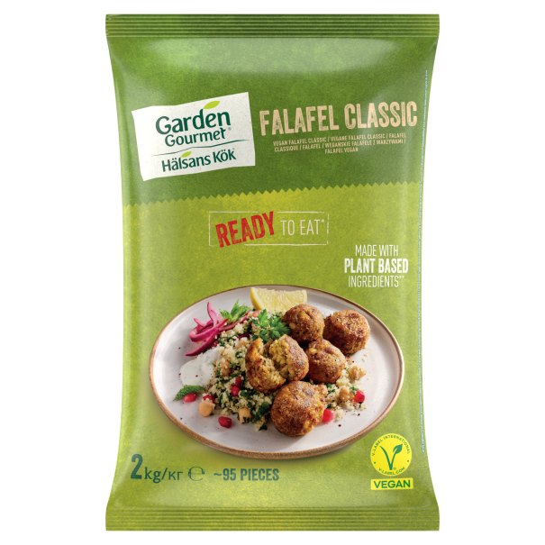 garden gourmet falafel classic 2kg front