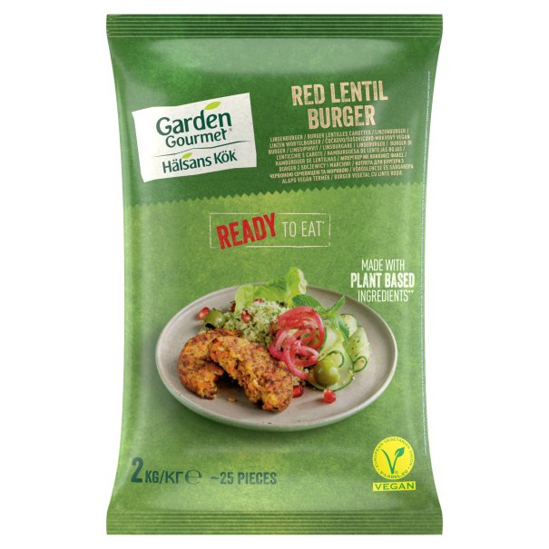 garden gourmet lentil burger