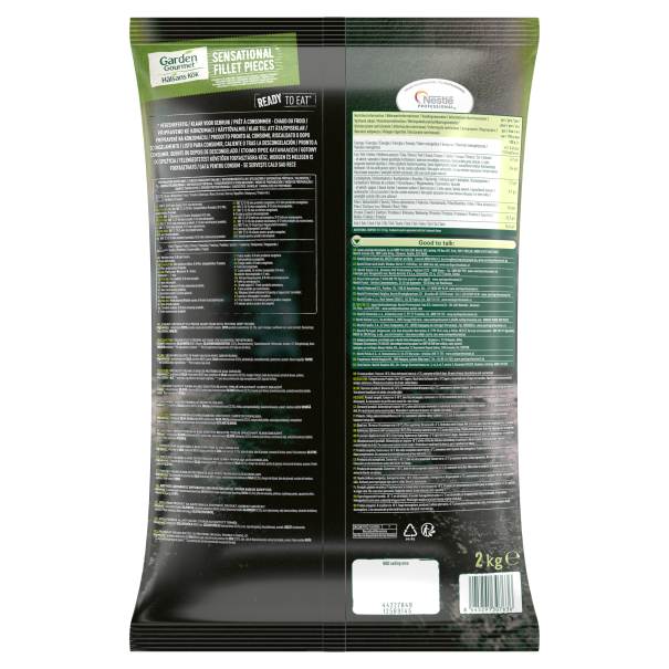 garden gourmet sensational fillet pieces 2kg backpack