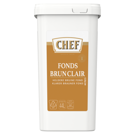 CHEF Fonds brun clair 880g