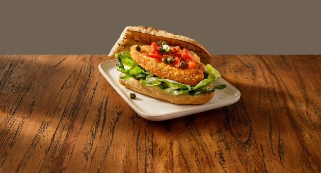 Sandwich style provençal à la panée végane Garden Gourmet® 