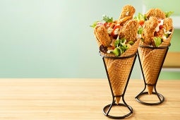 crispy tender wafflecone