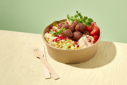 Mezze Poké Bowl with Garden Gourmet Balls