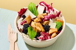 bitter greens salads fillet pieces