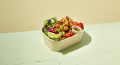 ІUMMER ToGo Mex style Poké Bowl with Garden Gourmet Fillet-Pieces