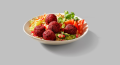 Taboulé bowl préparé avec les Falafels de Betterave Rouge Garden Gourmet® 